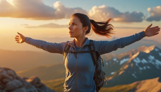 Generate SEO friendly feature image for my blog on the title _ Overcoming Negative Thinking_
