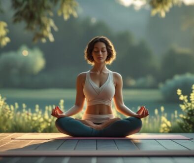 Generate SEO friendly feature image for my blog on the title _Mental Health Awareness_ Finding Balance for Better Wellbeing_