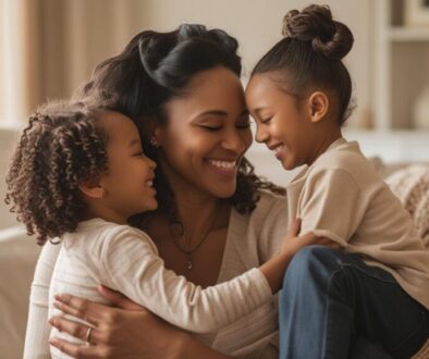 Generate SEO feature image for my blog title _Single Moms_ (2)