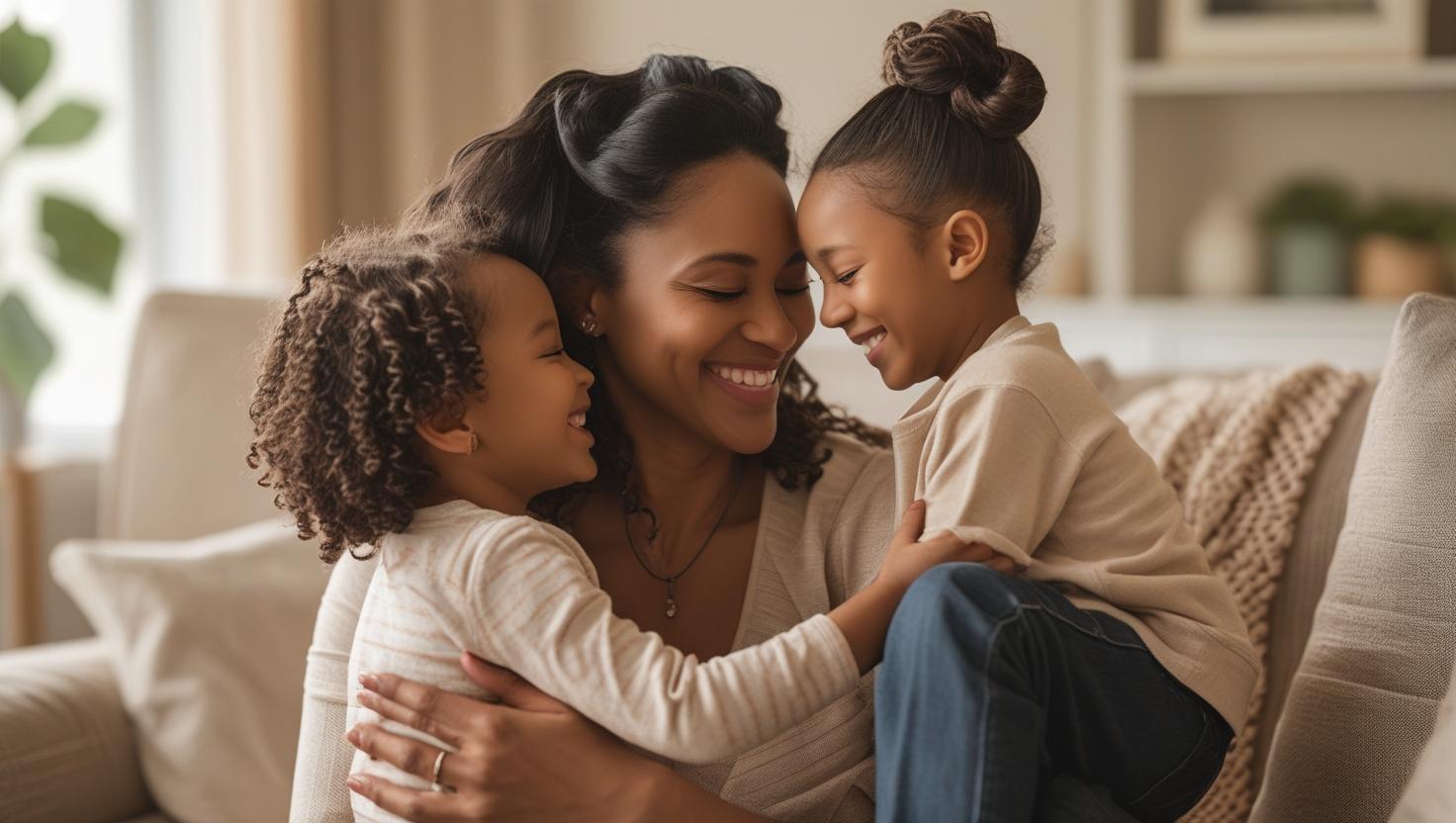 Generate SEO feature image for my blog title _Single Moms_ (2)
