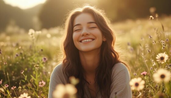 being happy and grateful